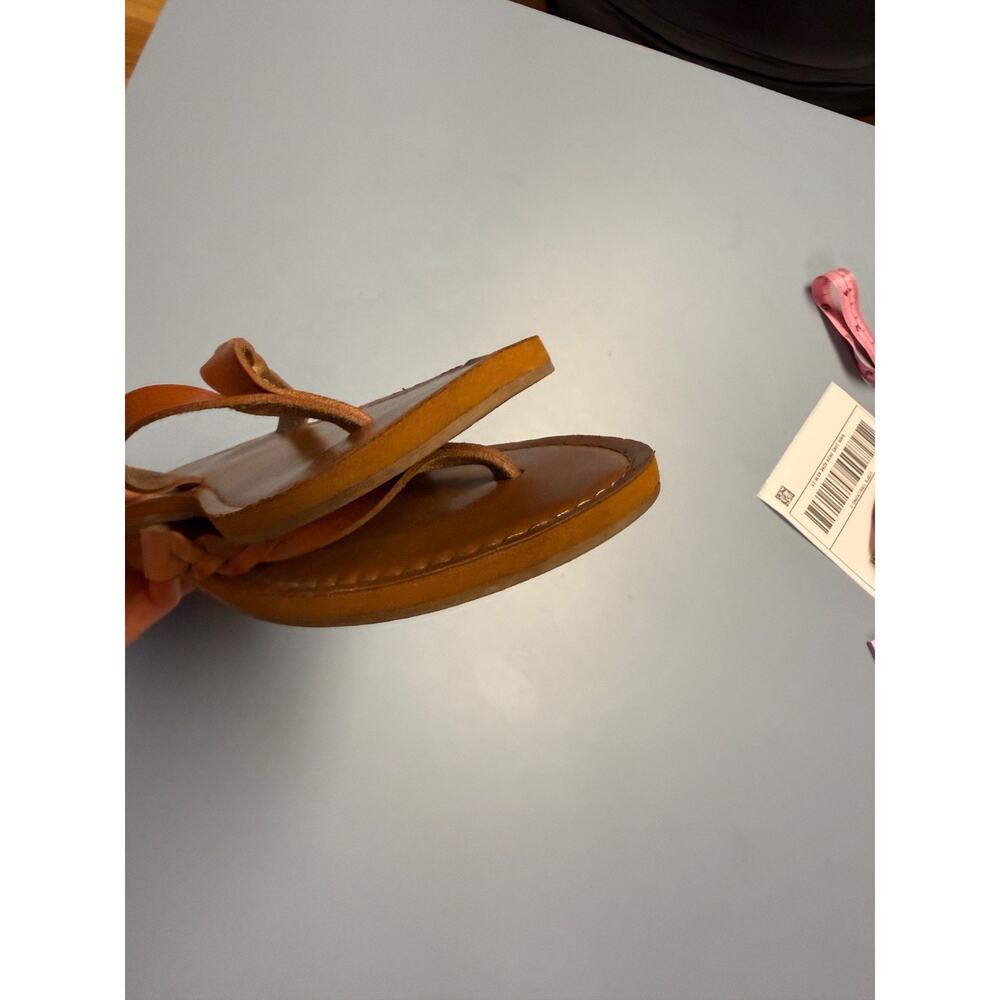 Universal Thread Women’s Sandals Size 7 Brown Braided Straps, Flip Flop - Picture 12 of 13